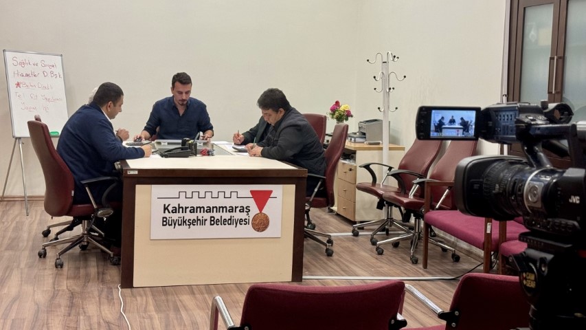 Belediyede İlk Canlı İhale Yayını Yapıldı
