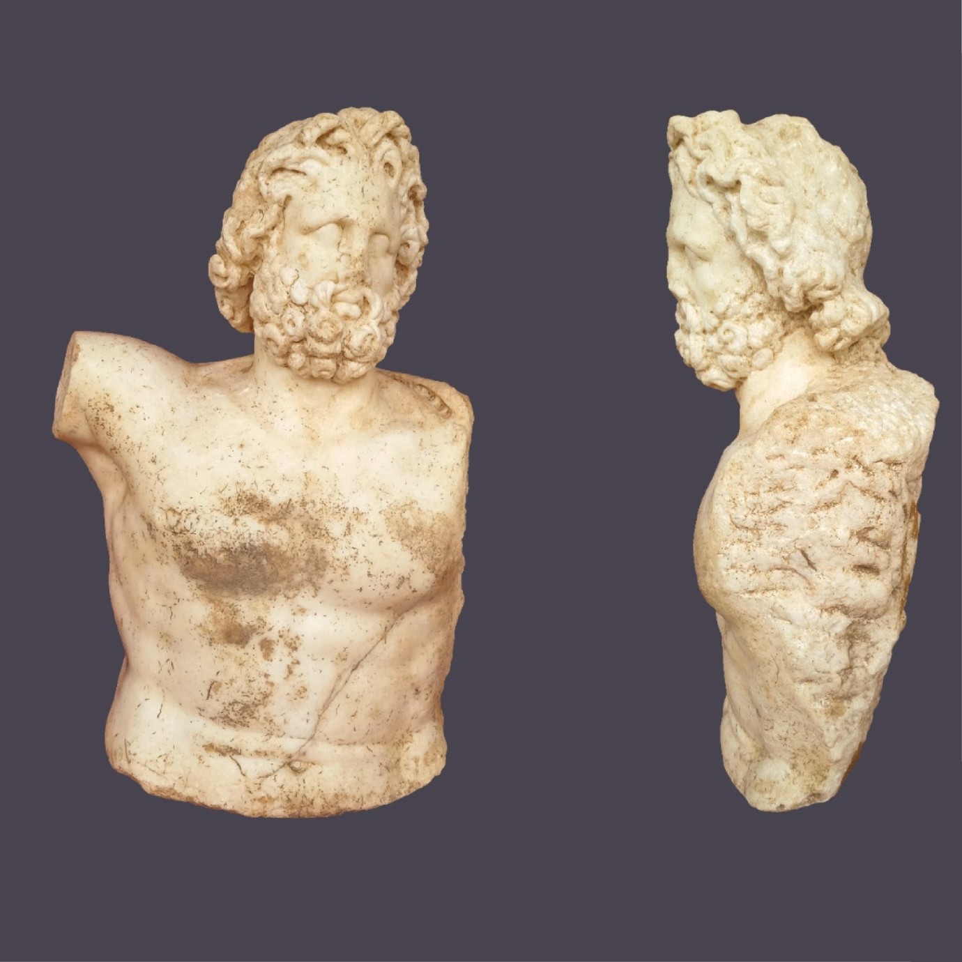 Aspendos’ta İki Heykel Günışığına Çıkarıldı