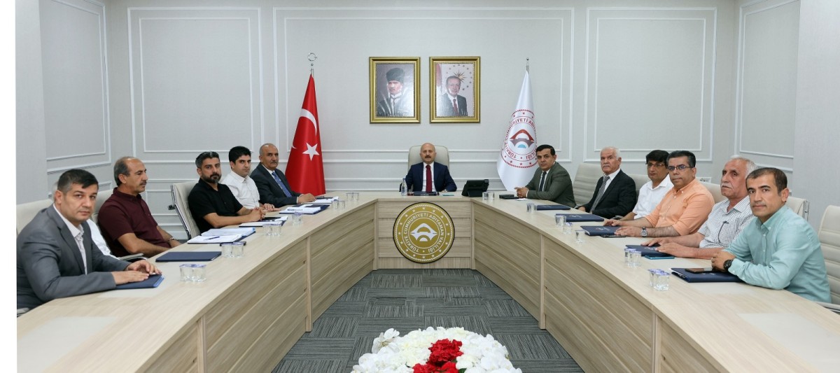 Adıyaman'da Haftalık Değerlendirme Toplantısı