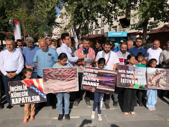 Adıyaman’da İsrail'e Karşı 'Kıyamdayız'