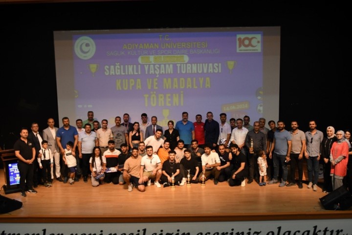 ADYÜ Sağlıklı Yaşam Turnuvası Sona Erdi