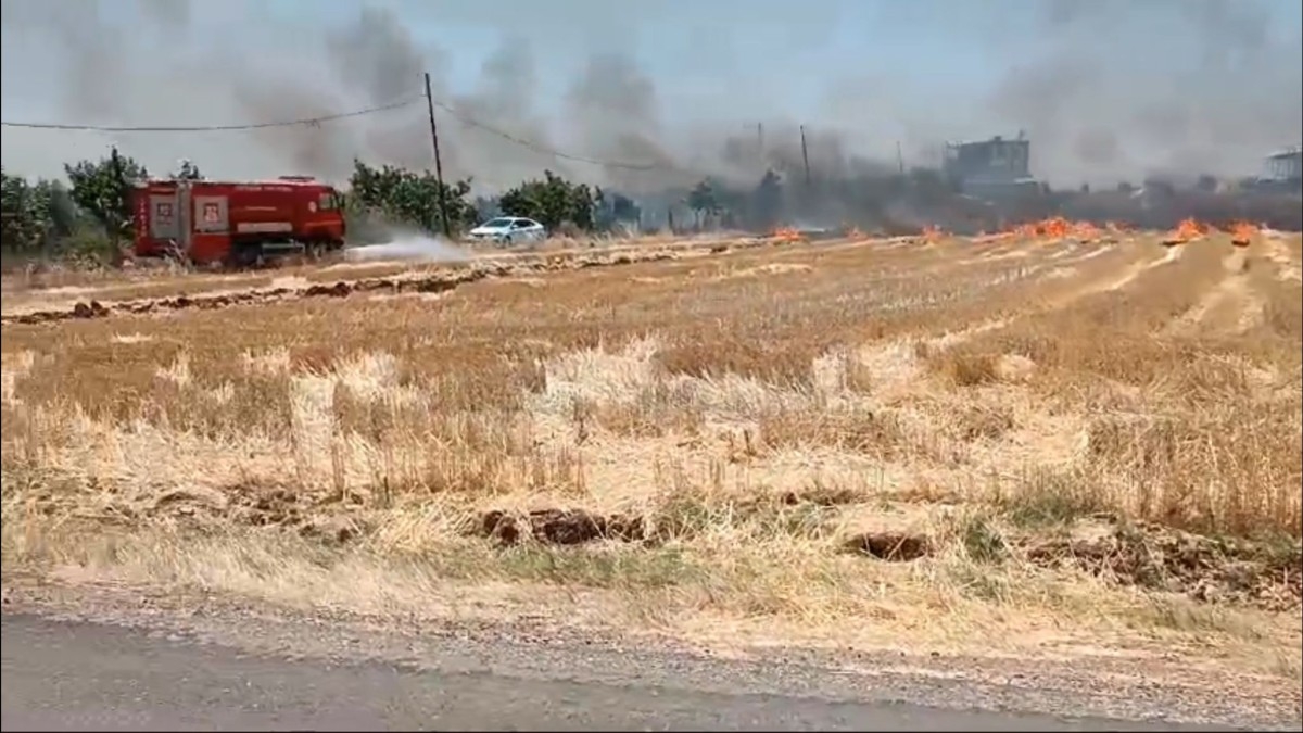 Bozhöyük Köyü’nde Çıkan Yangın Korkuttu