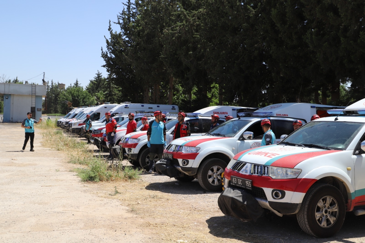 21 Hastane İle Dev Bölge Tatbikatı