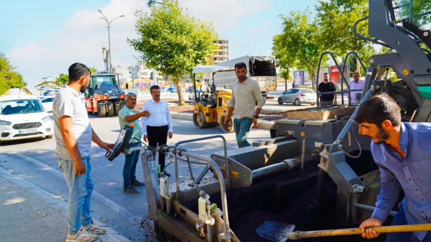 Öğrenciler İçin Yol Çalışmalarına Hız Verildi