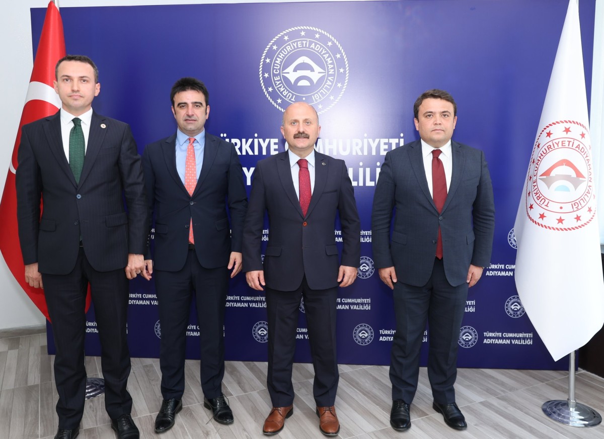 Kaymakamlar Onuruna Verilen Yemeğe Katıldı