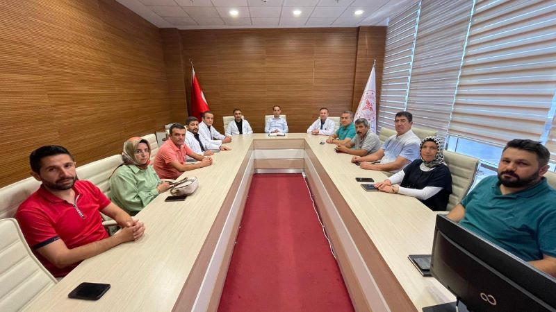 Hastanede haftalık 'Değerlendirme Toplantısı'