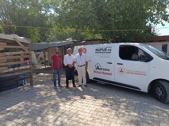 Adıyaman'da Vatandaşlara Mobil Hizmet