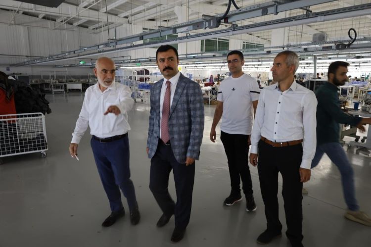 Kahta Kaymakamı Soysal'dan OSB'ye Ziyaret