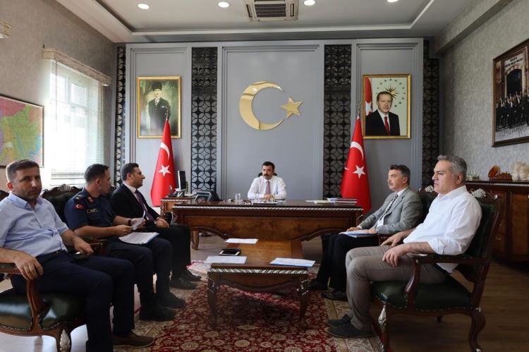 Kahta'da Okul Güvenliği İçin Kritik Toplantı