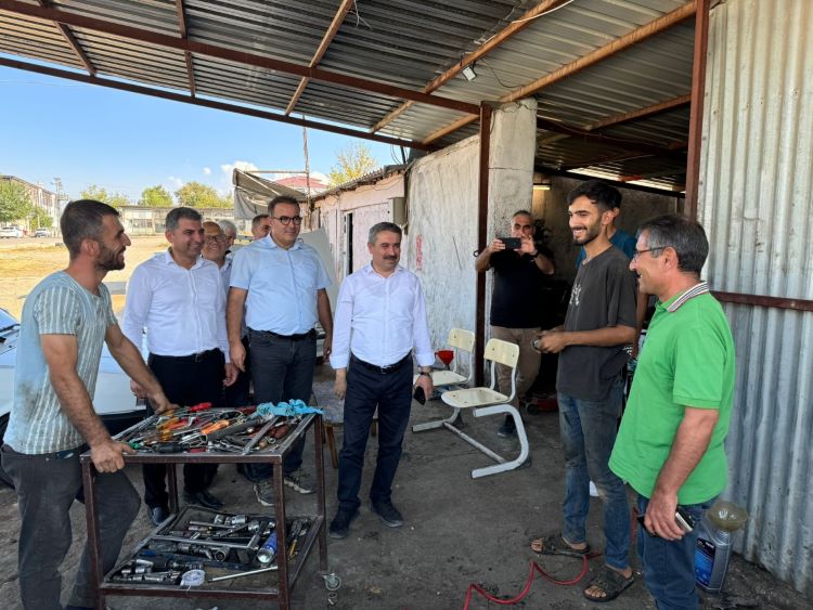 Alkayış'ın İlçe Ziyaretleri Devam Ediyor