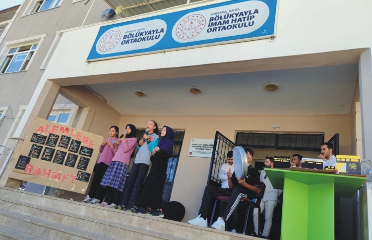 Öğrenciler Mevlidi Nebi Haftası’nı Kutladı