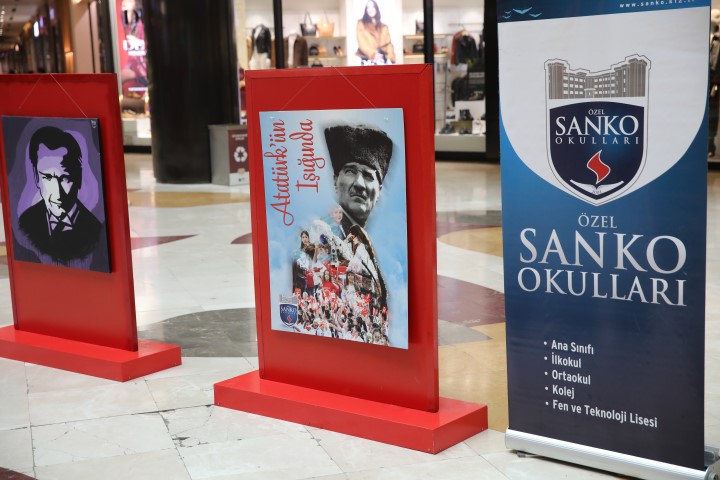 SANKO'da Atatürk’ün Işığında Temalı Sergi