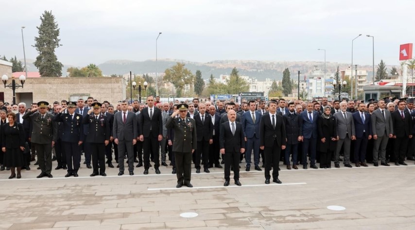 Adıyaman'da Gazi Mustafa Kemal Atatürk Anıldı