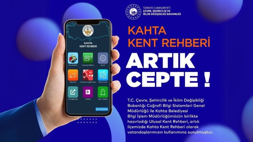  Kahta Kent Rehberi Uygulaması Hizmete Açıldı