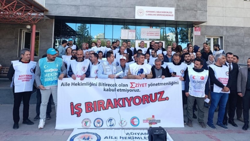Aile Sağlık Merkezleri'nde İş Bırakma Kararı