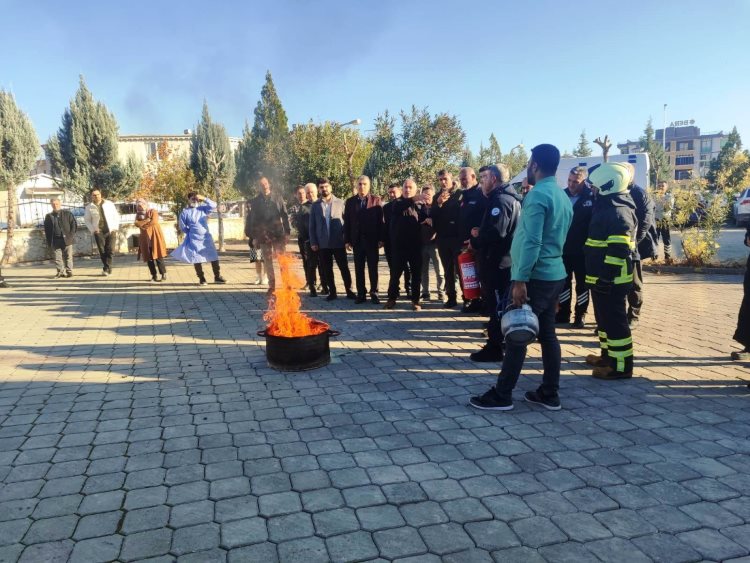 ADSM’de Yangın Tatbikatı Gerçekleştirildi