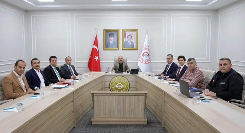 Adıyaman'da Haftalık Değerlendirme Toplantısı
