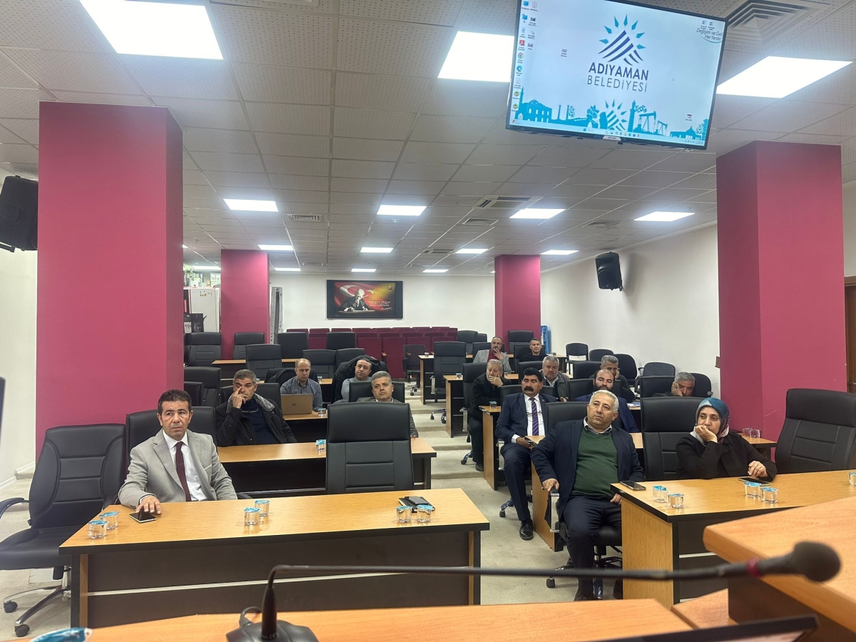 Adıyaman'da Altyapı Yenileme İçin İstişare