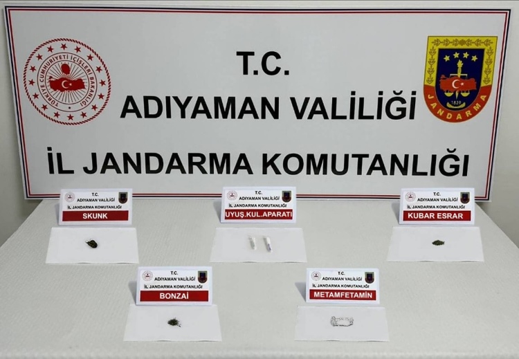 Adıyaman’da Uyuşturucu Operasyonu