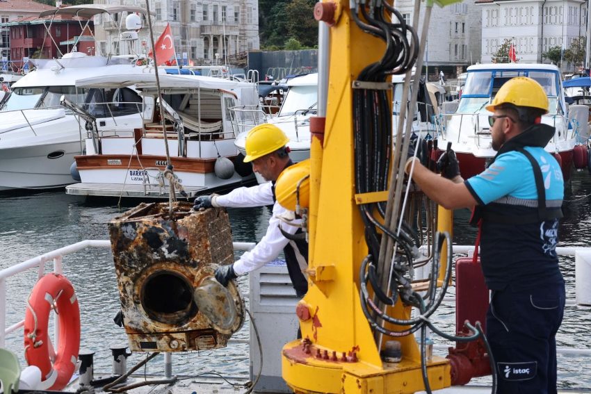 Denizden Çamaşır Makinesi Çıktı
