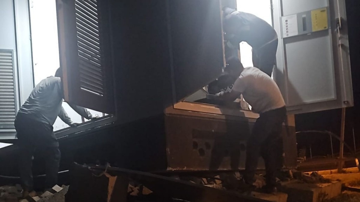 Adıyaman Millet Bahçesi’nde Trafo Patladı
