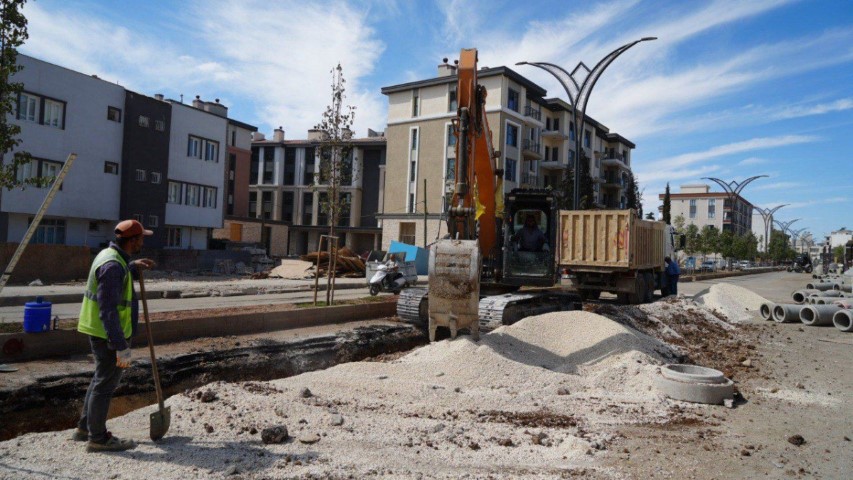 Adıyaman Belediyesi'nden Altyapı Çalışması