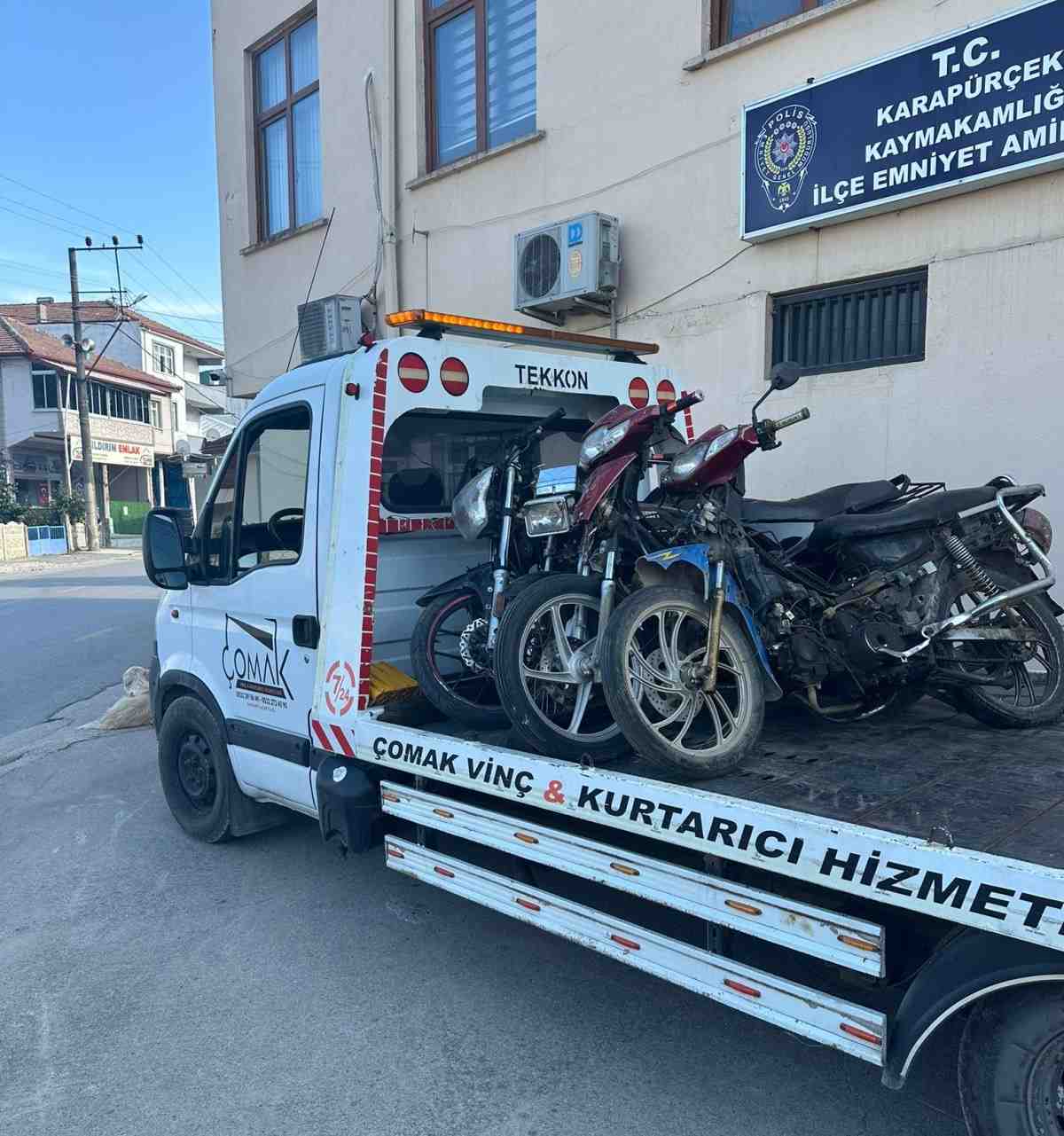 Karapürçek'te Yüzlerce Motosiklet Denetlendi