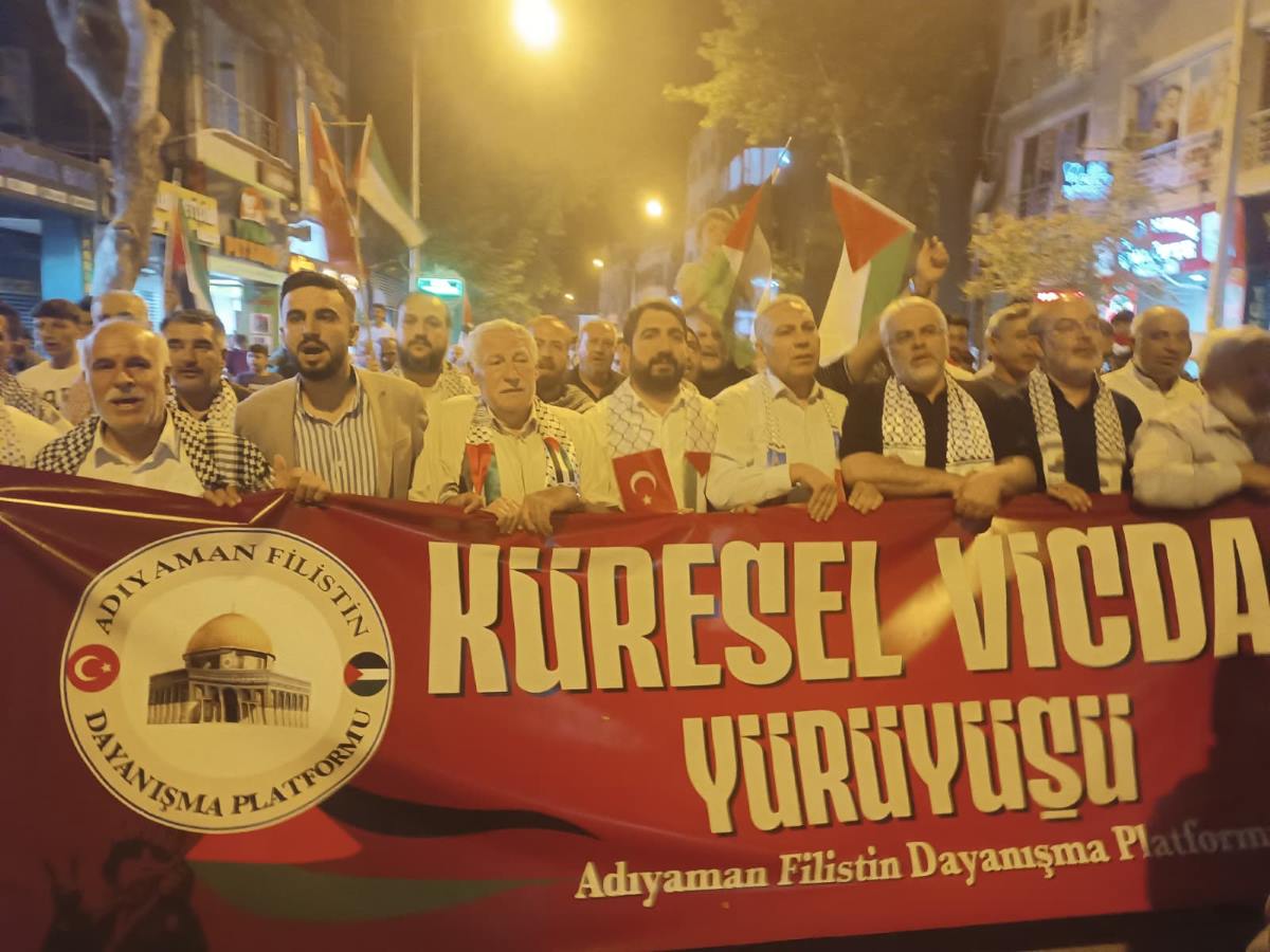Adıyaman'da Binlerce Kişi Tek Yürek Oldu