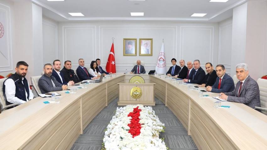 Adıyaman’da Haftalık Koordinasyon Toplantısı