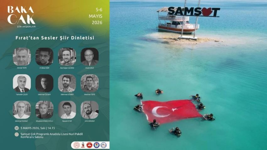 Samsat’ta ‘Edebiyat Günleri’ Başlıyor