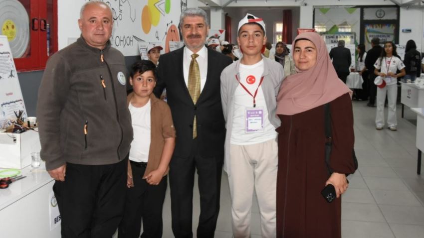 Başkan Alkan’dan Genç Mucitlere Destek