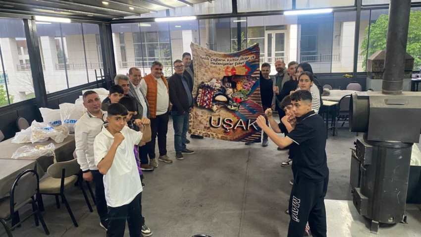 Adıyamanlı Sporculara Uşak’ta Sıcak Karşılama