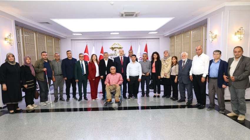 Adıyaman’da Engelliler Haftası’na Özel Kabul