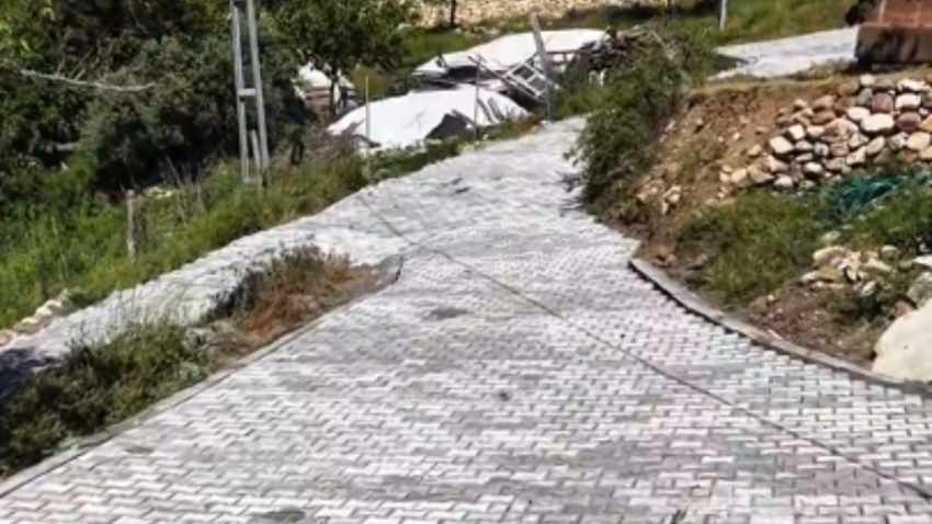 Davuthan Köyü’nde Yüzler Güldü: Sokaklar Parkeyle Yenilendi