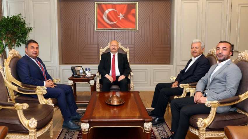 Üç Belediye Başkanından Vali Küçük’e İlk Ziyaret