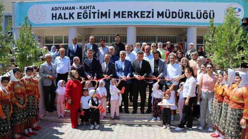 Kahta’da El Emeği Ürünler Sergide Buluştu