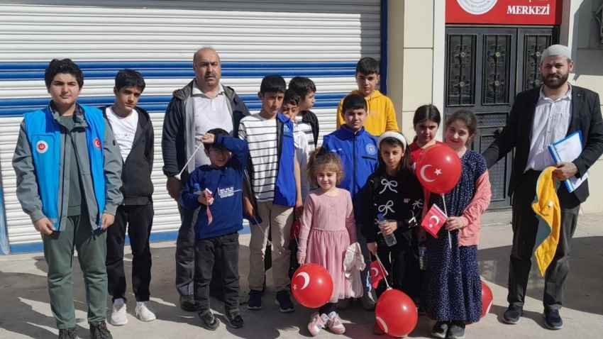 Kur’an Kursu Öğrencileri Eğriçayı Parkı’nda Buluşuyor