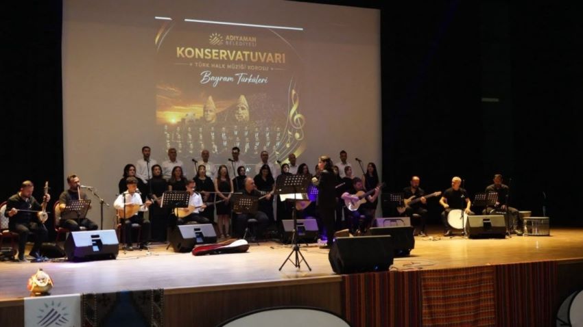 Adıyaman'da “Bayram Türküleri Konseri”ne Yoğun İlgi