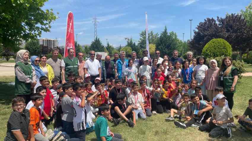 Adıyaman'da Minik Oryantiringcilerden Büyük Performans