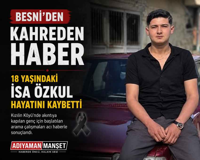 Adıyaman'da Acı Olay: Serinlemek İçin Girdiği Suda Can Verdi