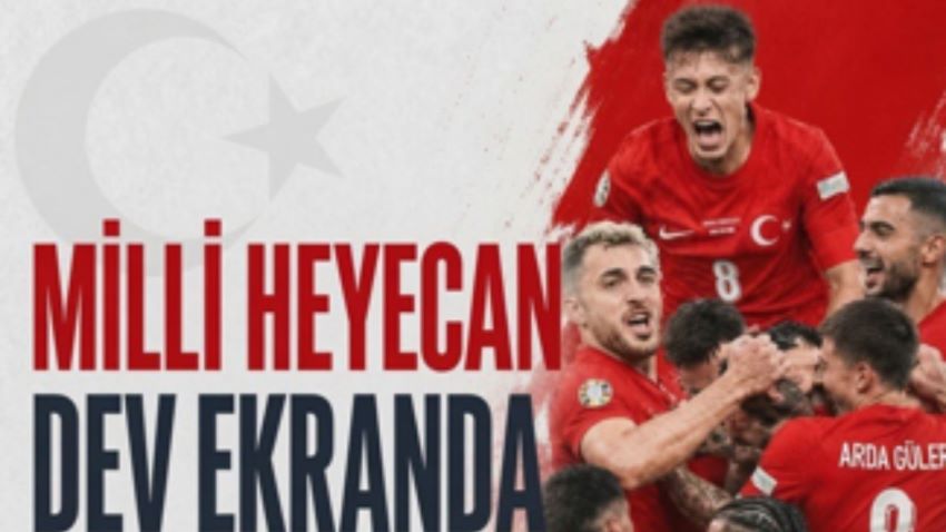 Adıyaman’da Milli Maç İçin Dev Ekran ve Kahvaltı Etkinliği