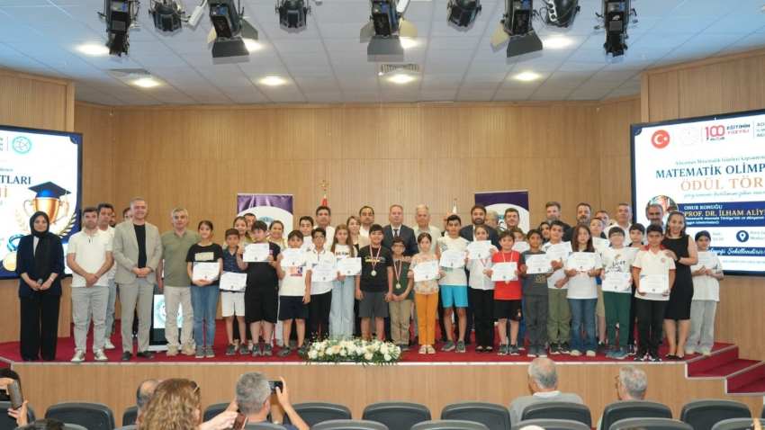 Adıyaman’da Matematik Olimpiyatı Heyecanı: Başarılı Öğrenciler Ödüllerini Aldı