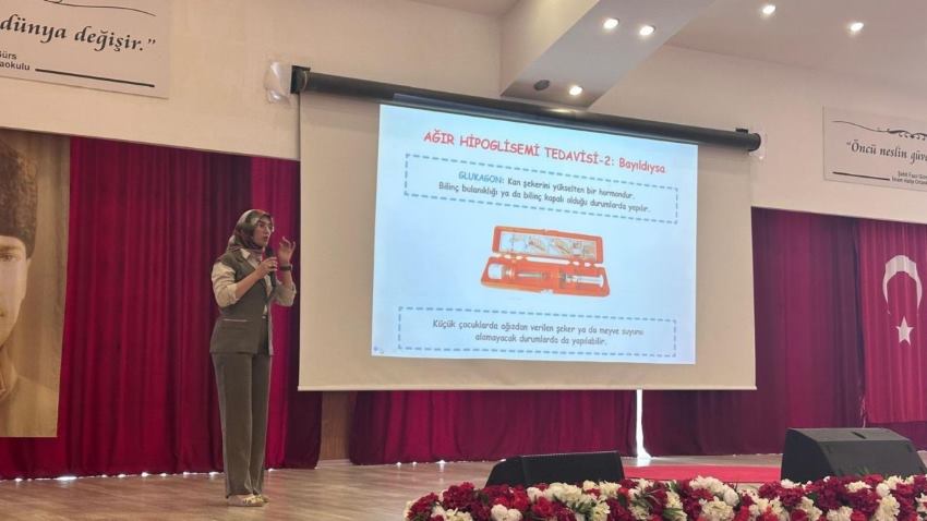 Adıyaman’da Öğretmenlere Tip 1 Diyabet Eğitimi