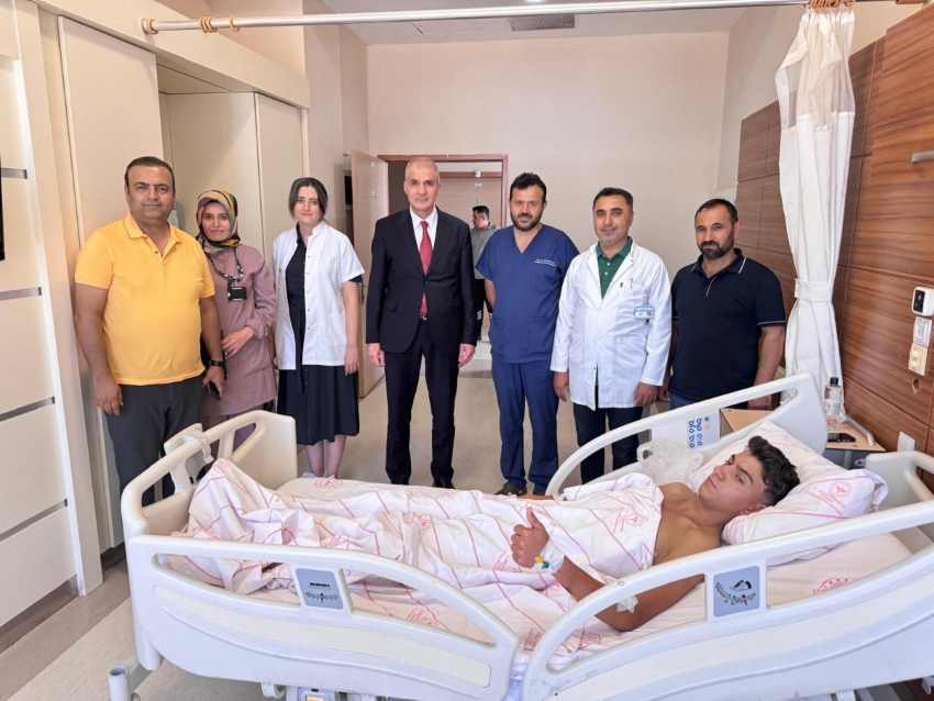 Adıyaman'da kunduracı göğsüne kapalı ameliyat