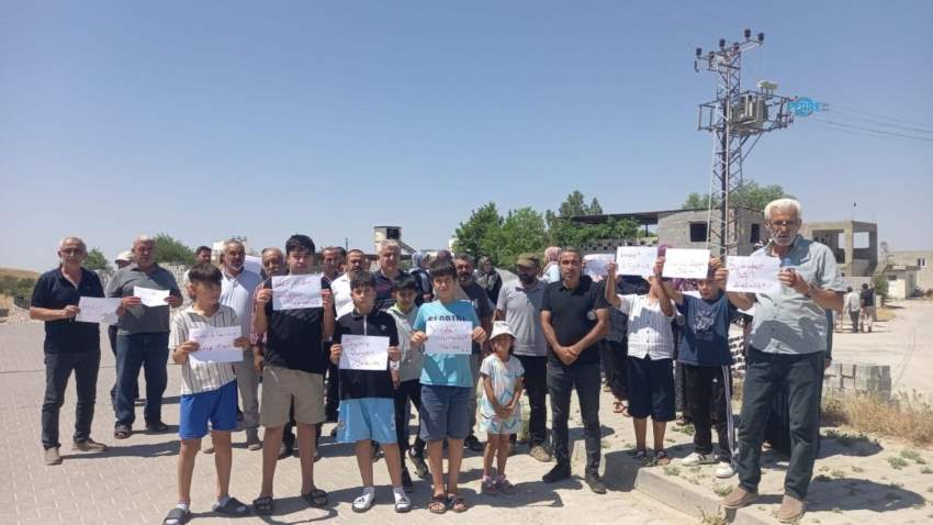 Kahta'da briket tesislerine toz ve gürültü protestosu