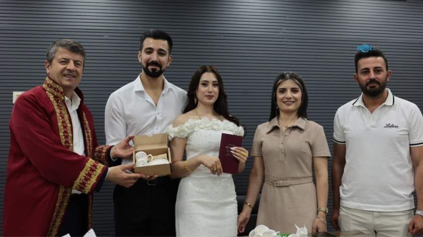 Adıyaman'da 6 ayda 837 çift evlendi
