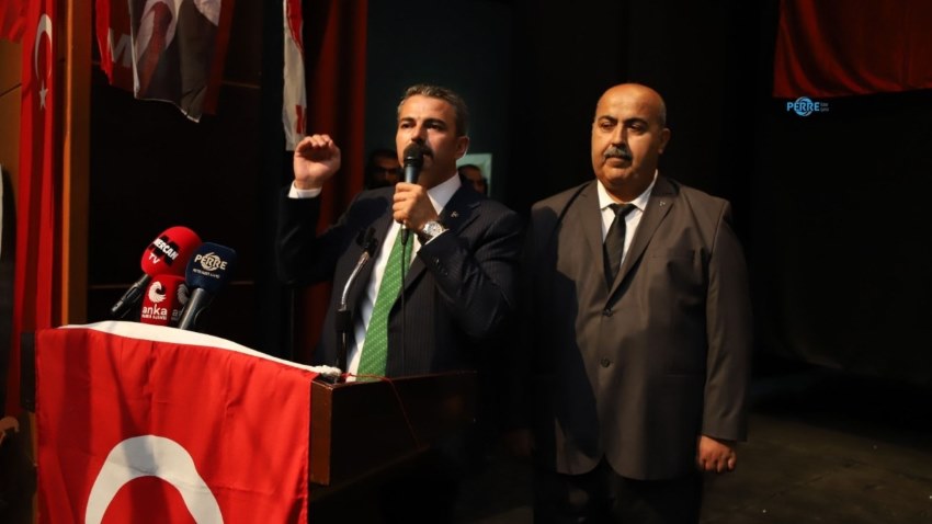 Haşim Turan, MHP Kahta İlçe Başkanı seçildi