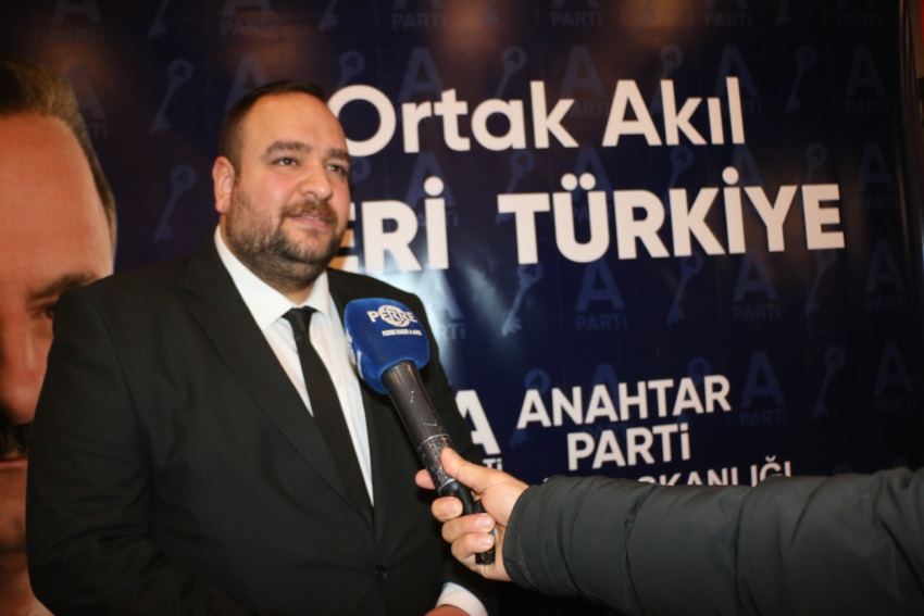 Anahtar Parti İl Başkanı Alsan: Faiz arttıkça ticaret küçülüyor