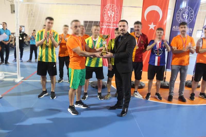 Cezaevinde Dünya Voleybol Günü turnuvası