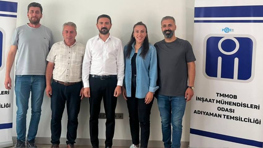 Tuncay Kaya yeniden İMO Adıyaman Temsilcisi oldu